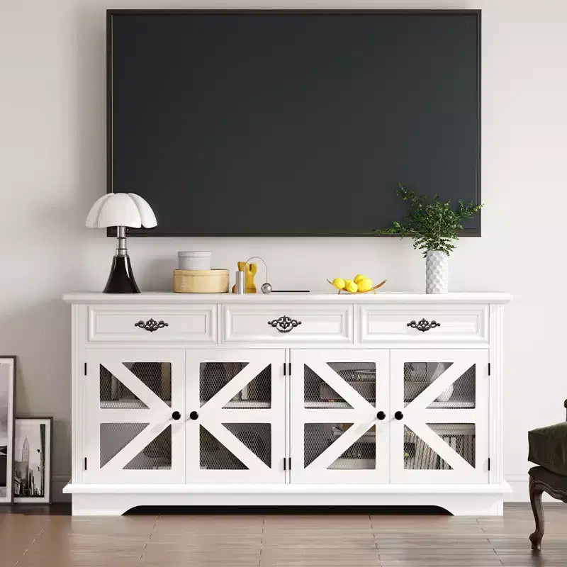 Buffet de cuisine en bois de style moderne et rustique