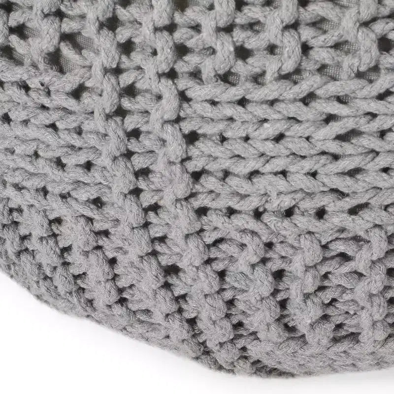 Pouf Pouf tressé Chaise de sol confortable Fauteuil canapé