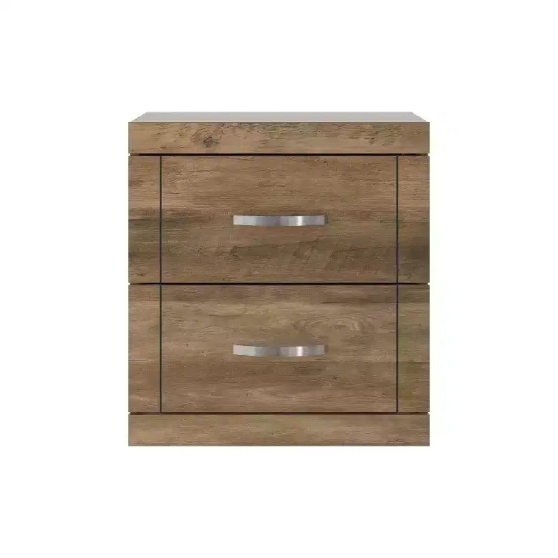 Table de chevet moderne à 2 tiroirs