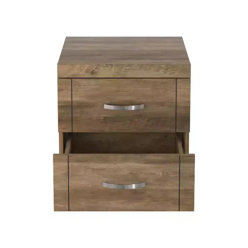 Table de chevet moderne à 2 tiroirs