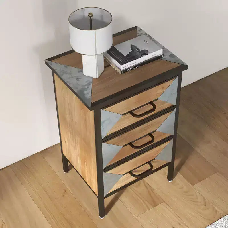 Console de rangement à 3 tiroirs pour entrée