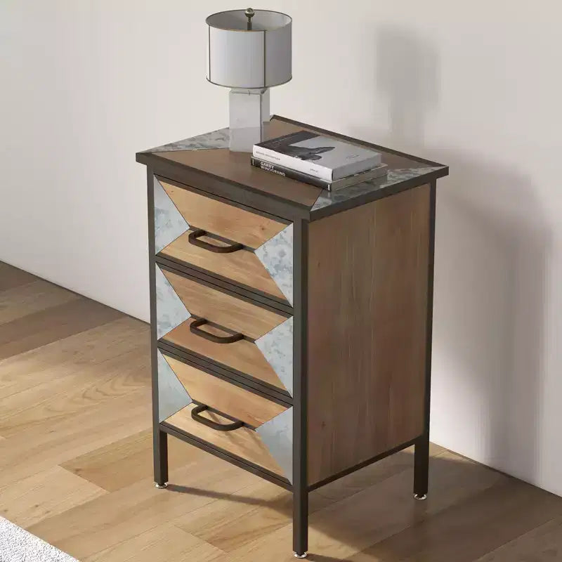 Console de rangement à 3 tiroirs pour entrée