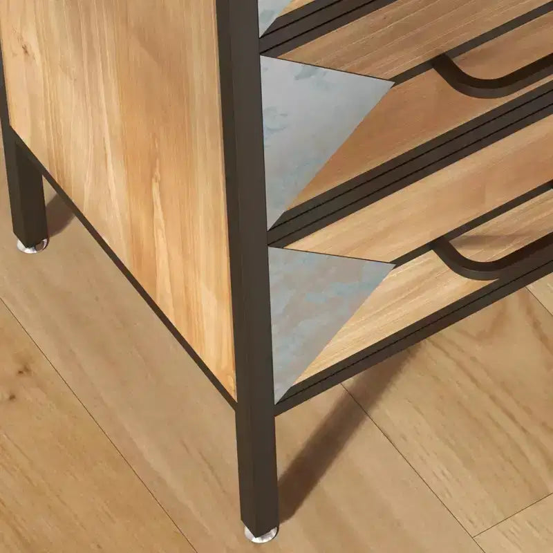 Console de rangement à 3 tiroirs pour entrée