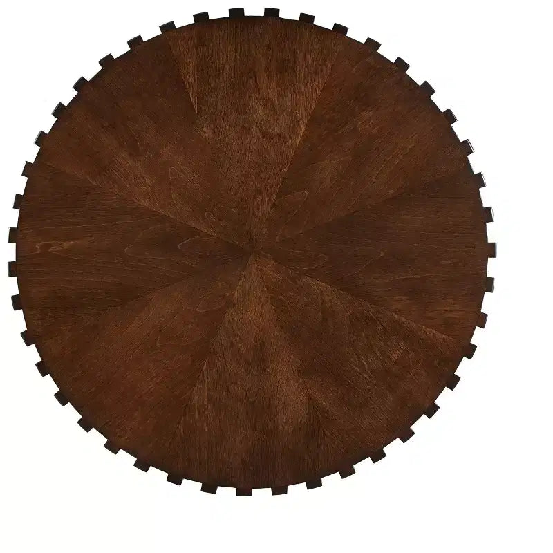 Tables basses gigognes Table basse ronde tambour fabriquée à la main