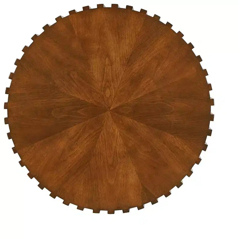 Tables basses gigognes Table basse ronde tambour fabriquée à la main