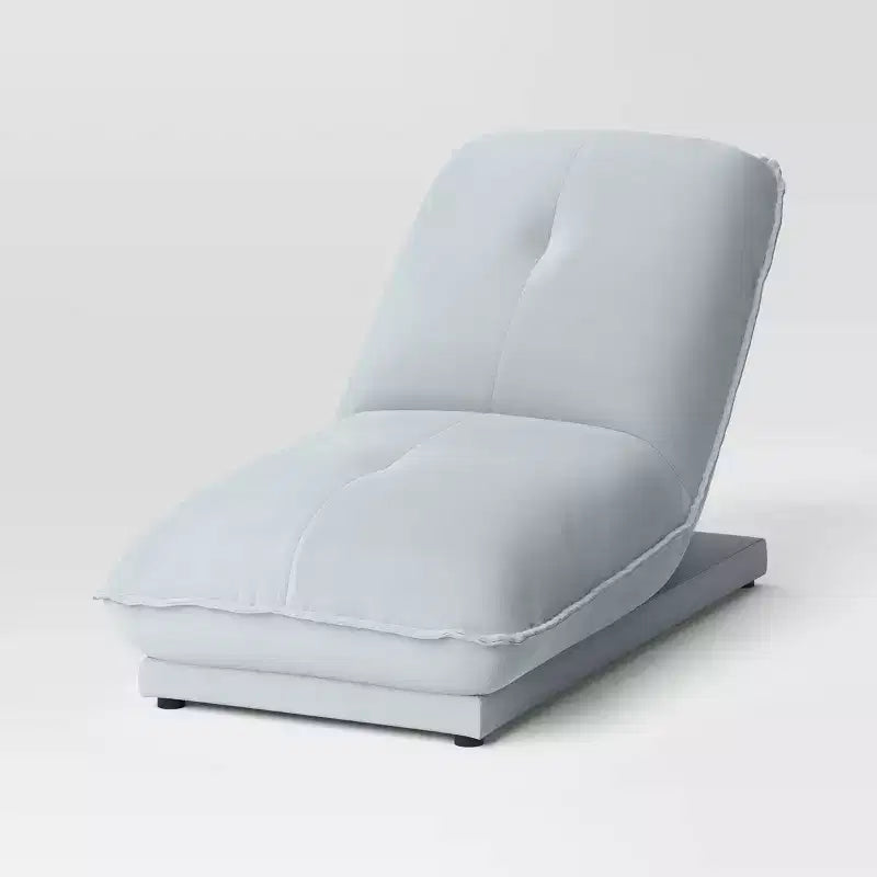 Fauteuil inclinable sans accoudoirs avec coussins moelleux