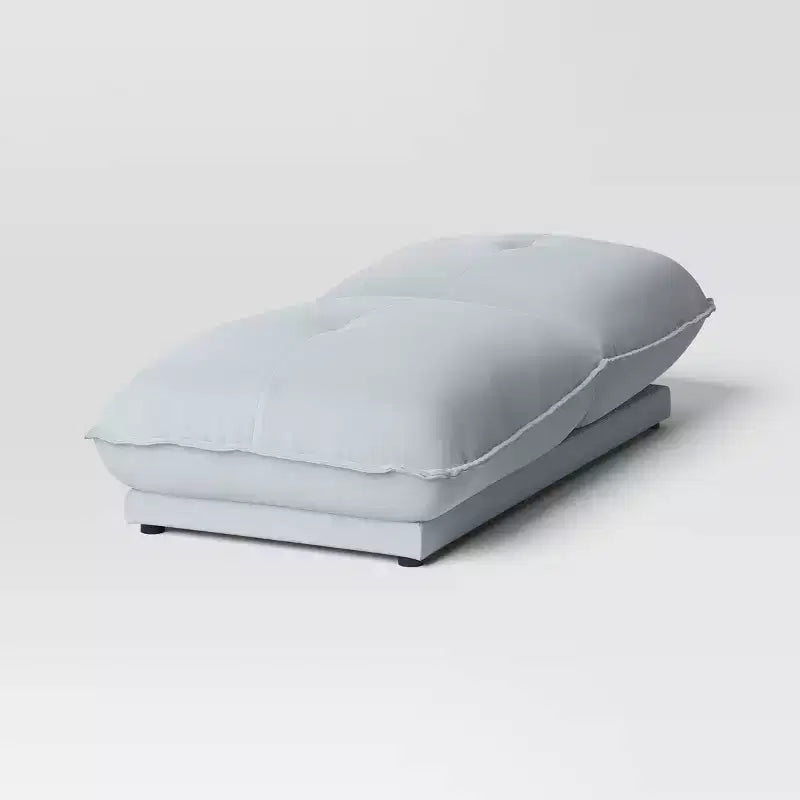 Fauteuil inclinable sans accoudoirs avec coussins moelleux